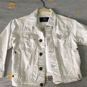 Authentic Burberry Jean Jacket sz 5